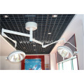 Wall mounted and ceiling optional shadowless surgery lamp